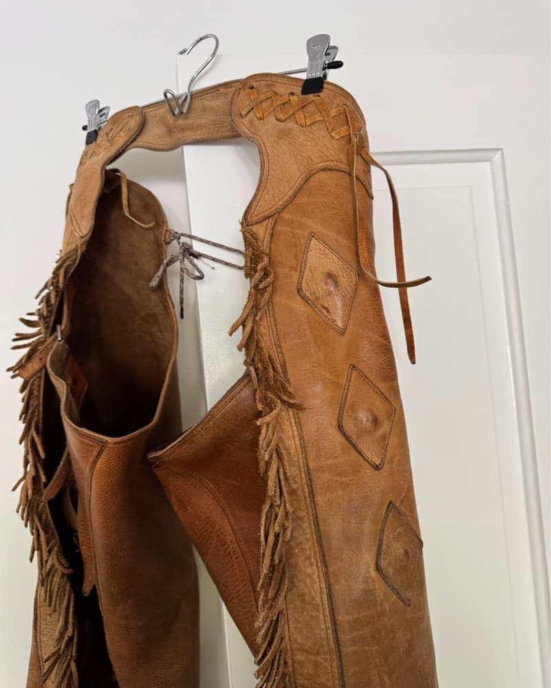 Leather Chaps - 26” Waist-32” Waist  - Image 2