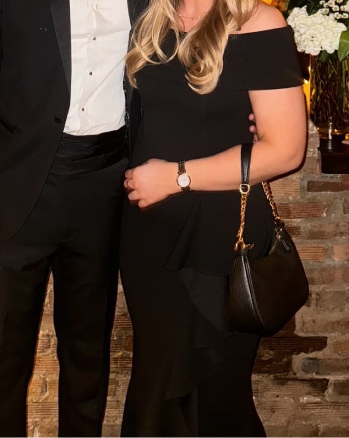 Black Off-the-Shoulder Gown - Image 6