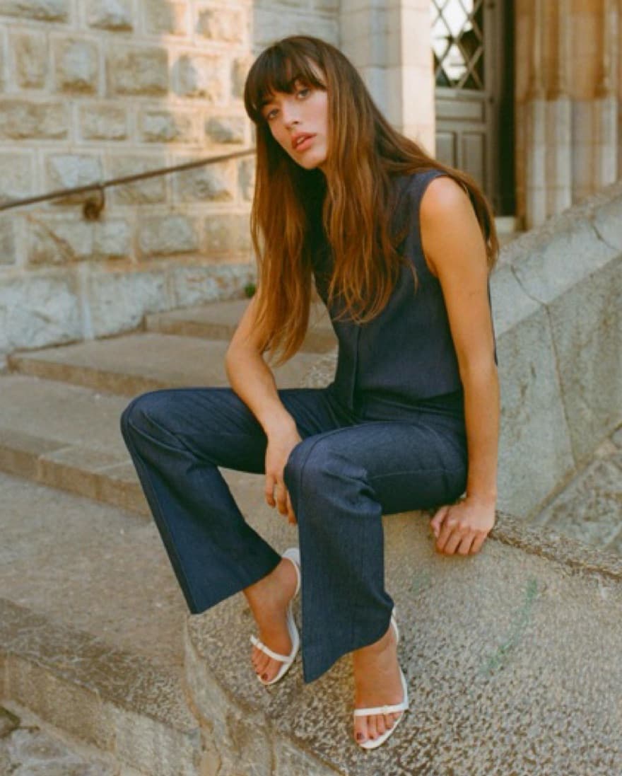 Denim Two Piece Set  - Image 3