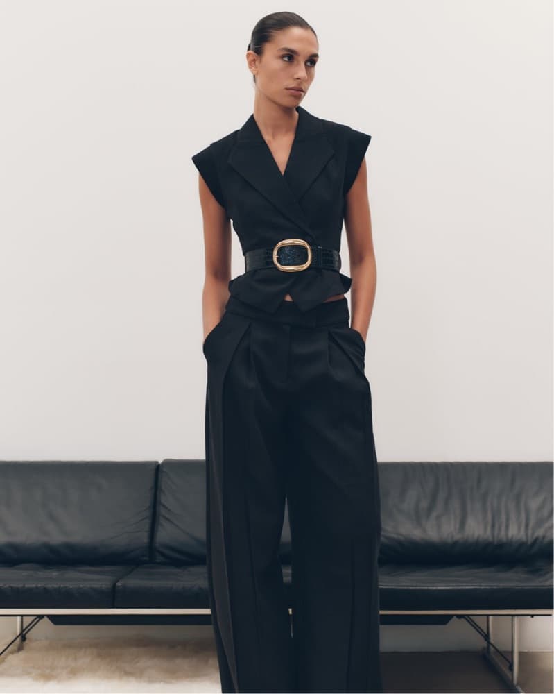 Meshki Cropped Blazer - Image 2