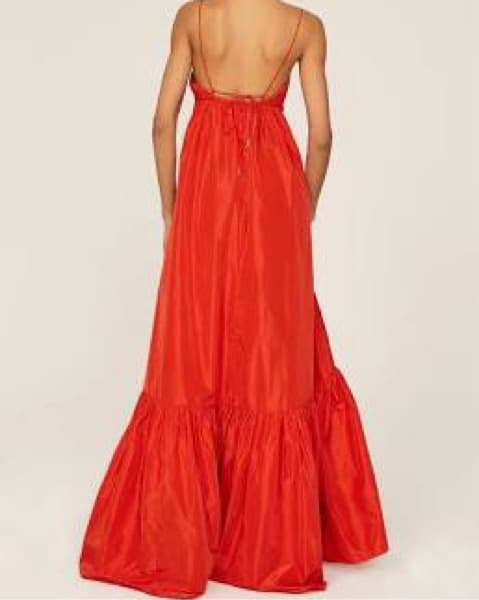 Red Staud Florence Dress - Image 3