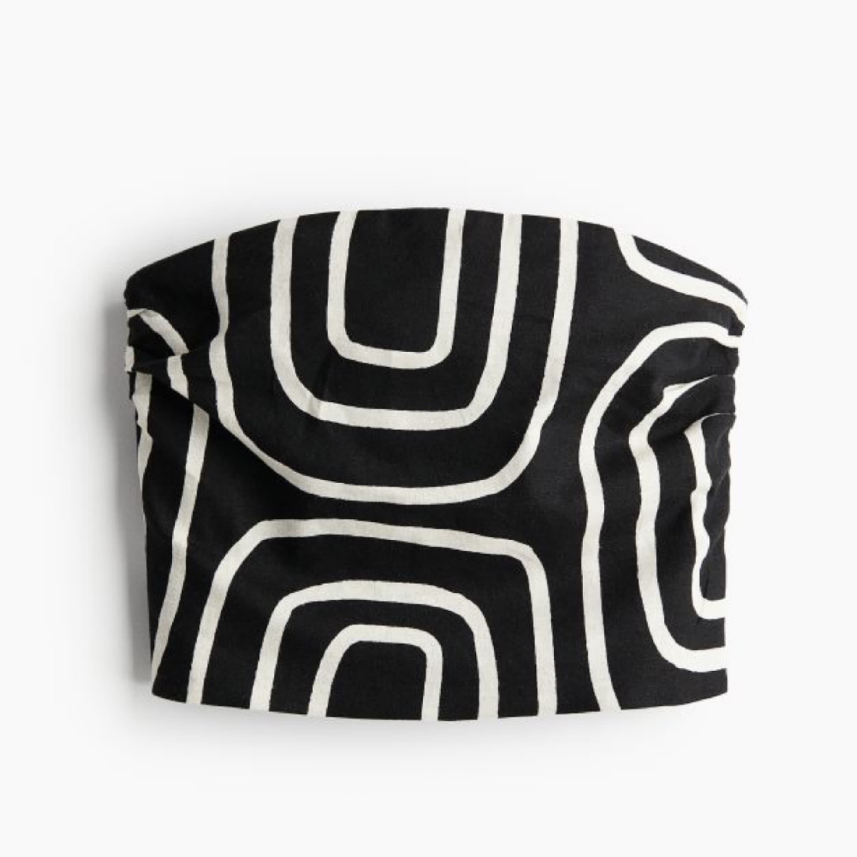 Linen Blend Baneau Top - Image 1