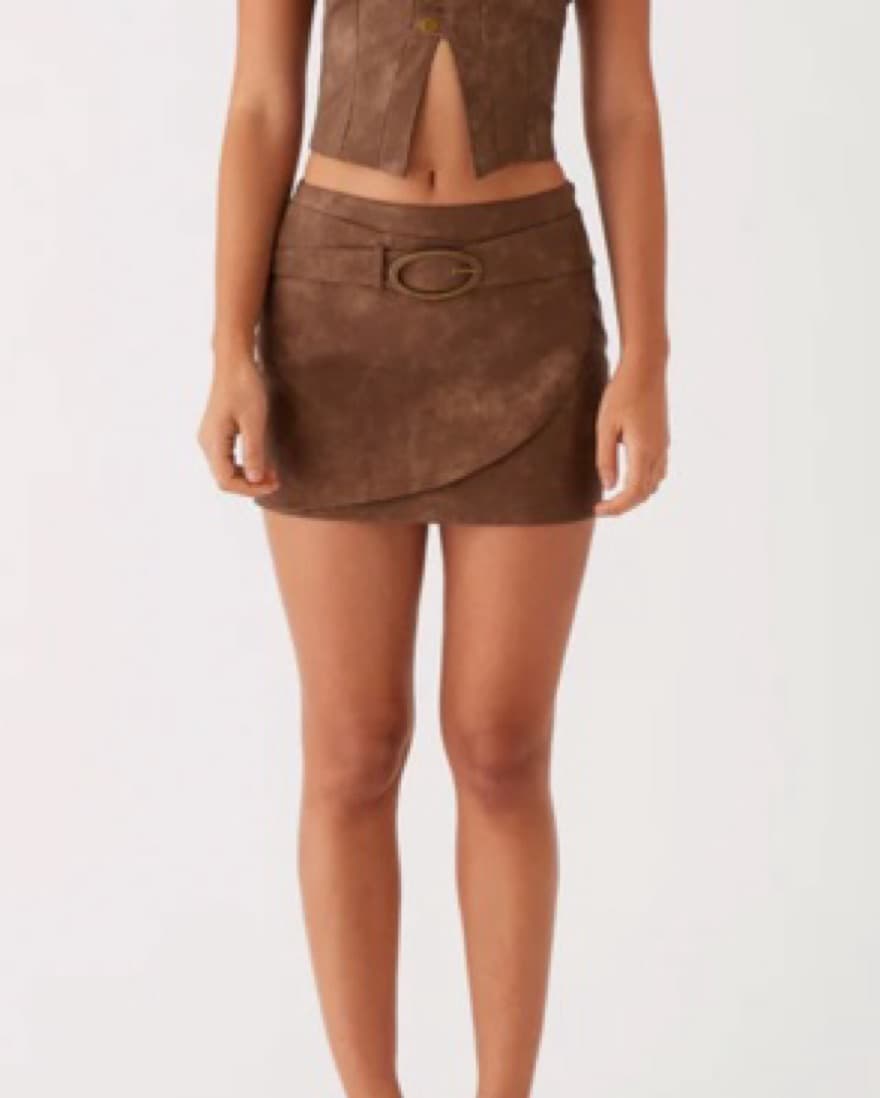 Mid Rise Mini Skirt - Image 1