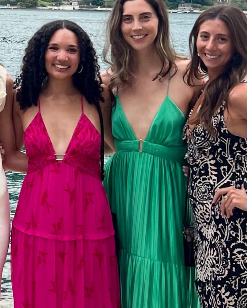 BA-SH Pink Long summer Dress - Image 4