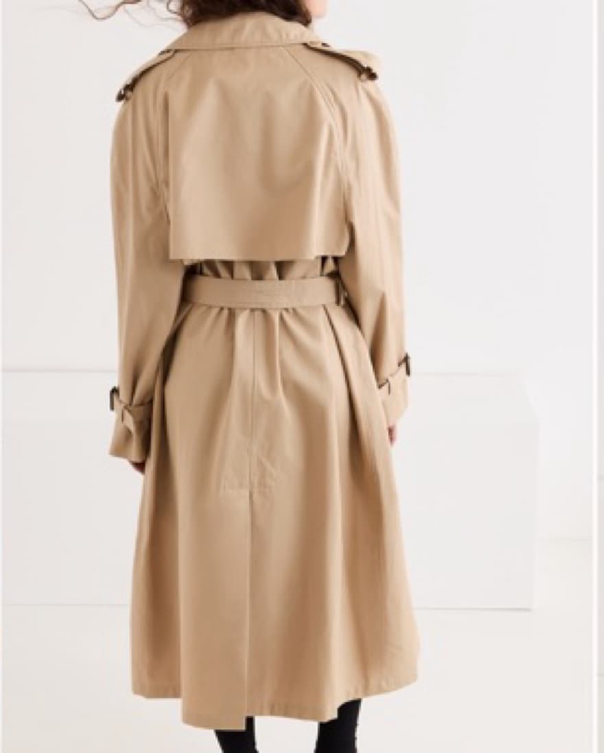 Wardrobe NYC Trench Coat Khaki XS - Image 5