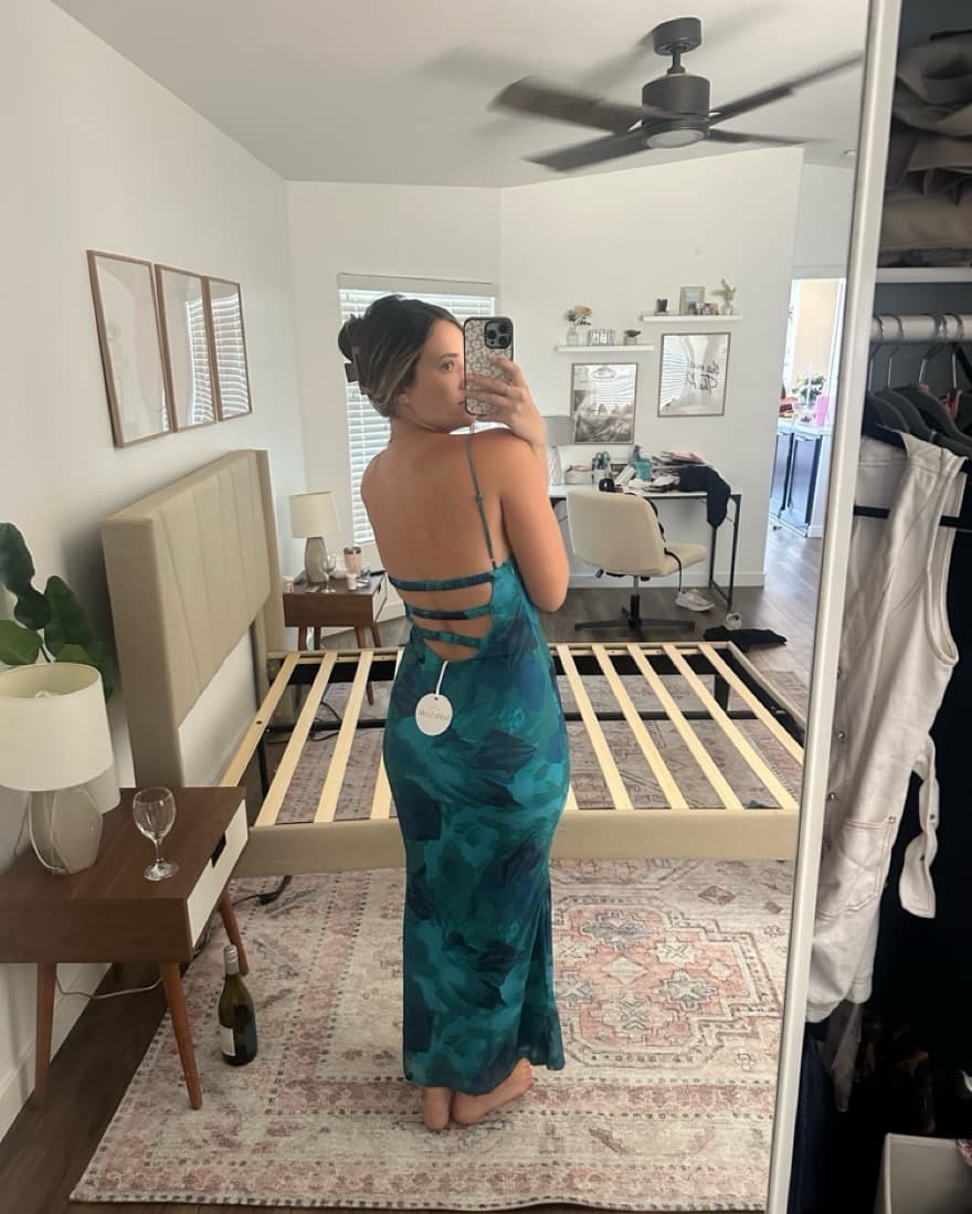 Blue Maxi Dress - Image 2