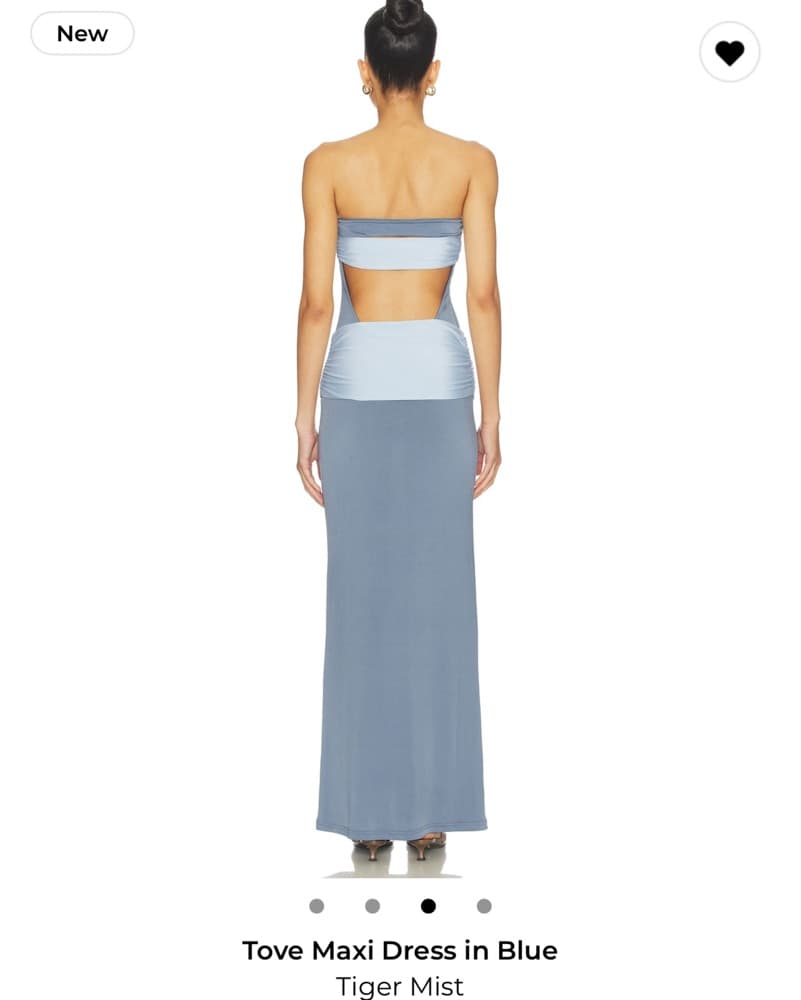 Tove Maxi Dress Tiger Mist  - Image 3