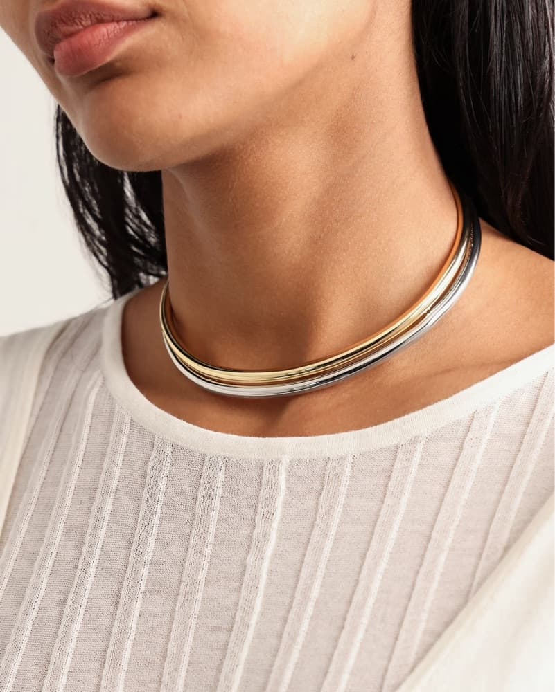 Roxanne Assoulin Silver Necklace  - Image 1