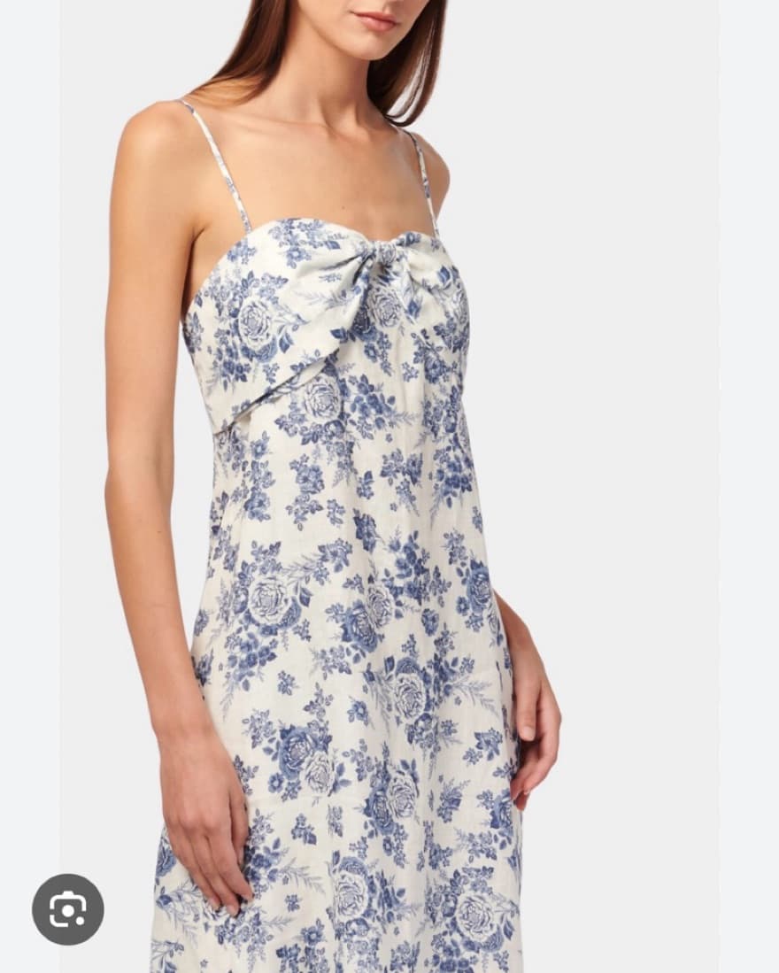 Cami NYC Tilney dress Blue Floral - Image 2