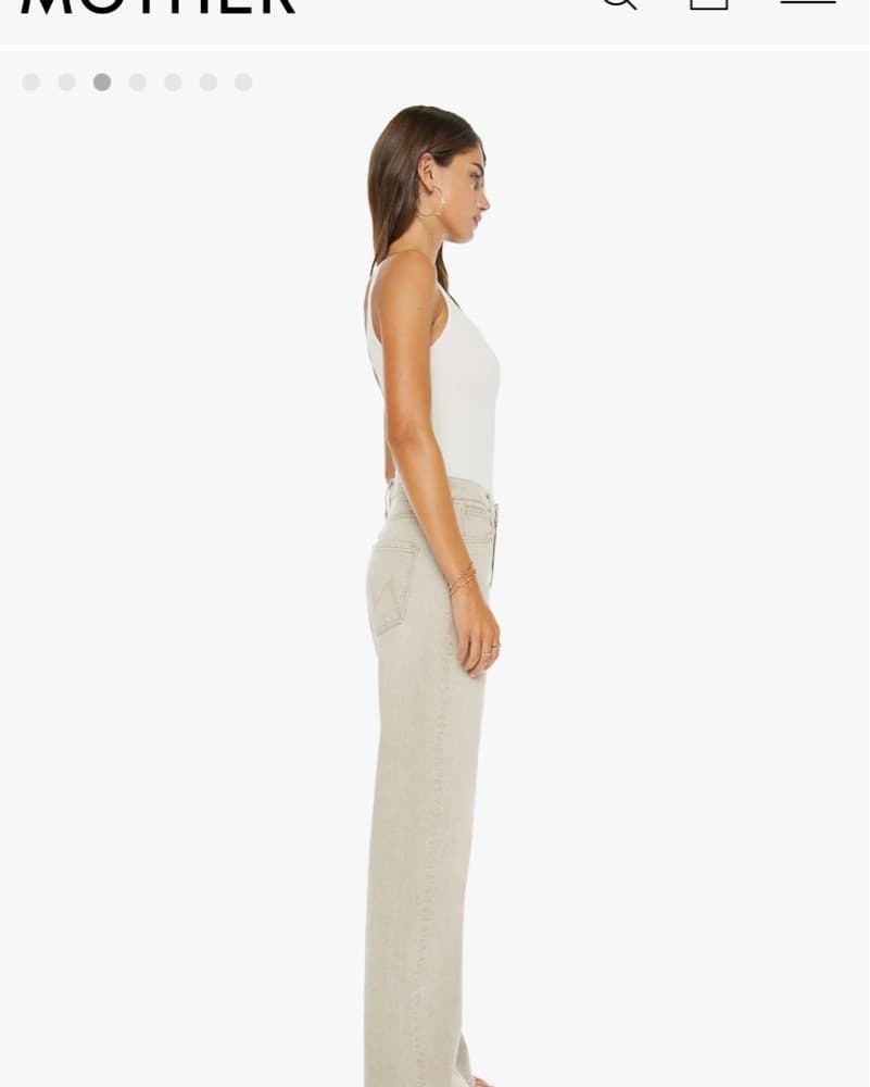 Mother Denim Dodger Sneak In Caramel - Image 2