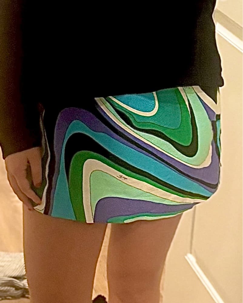 Perfect Retro Pucci Skirt  - Image 3