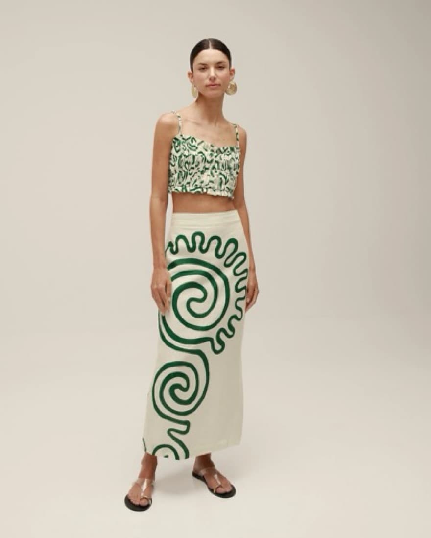 Cala De La Cruz Belen Skirt - Image 1