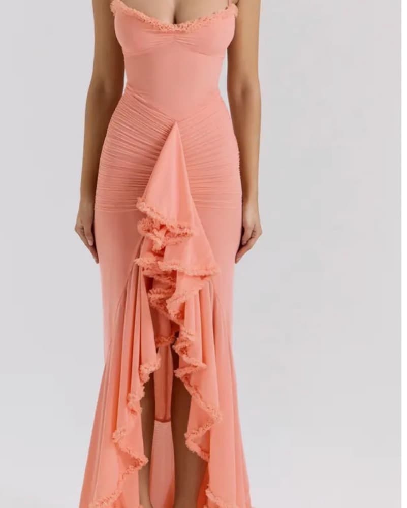 Gabbi Ruffle Dress House of CB - Image 1