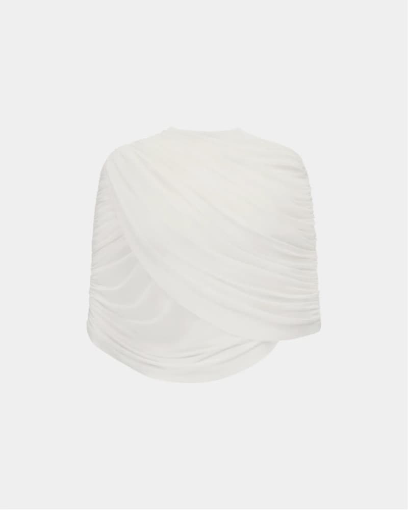 Heiress Beverly Hills White Cape - Image 3