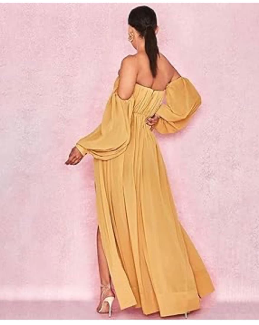 Marlena Chiffon Maxi Dress - Image 5