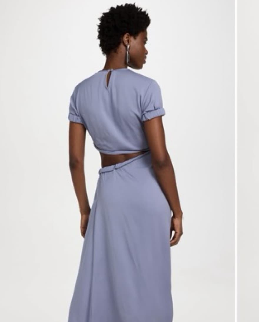 Christopher Esber Roll Sleeve Tee Dress - Image 2