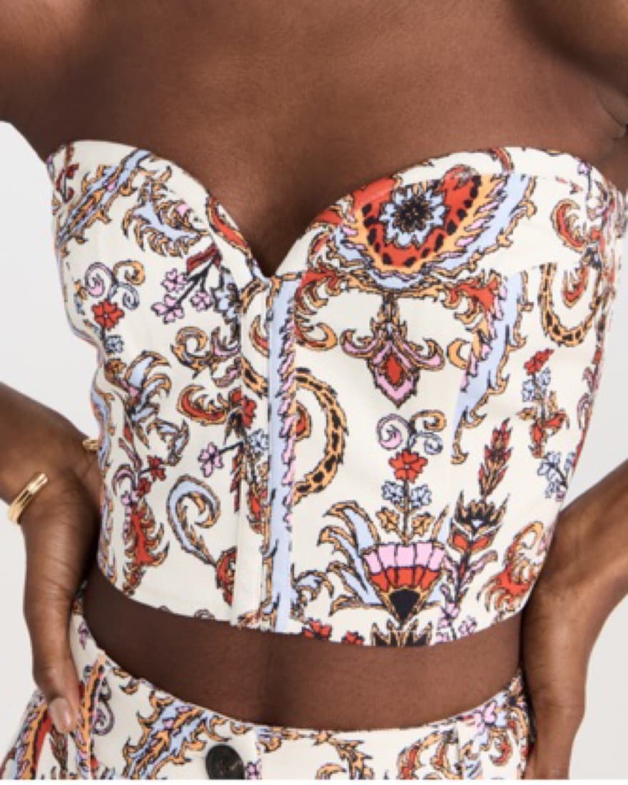 Mara Hoffman Corset Top - Image 1