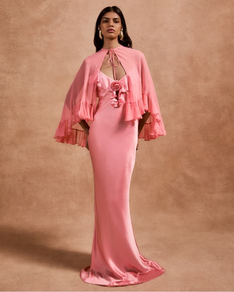 De la Vali Esperanza Dress And Cape - Image 1