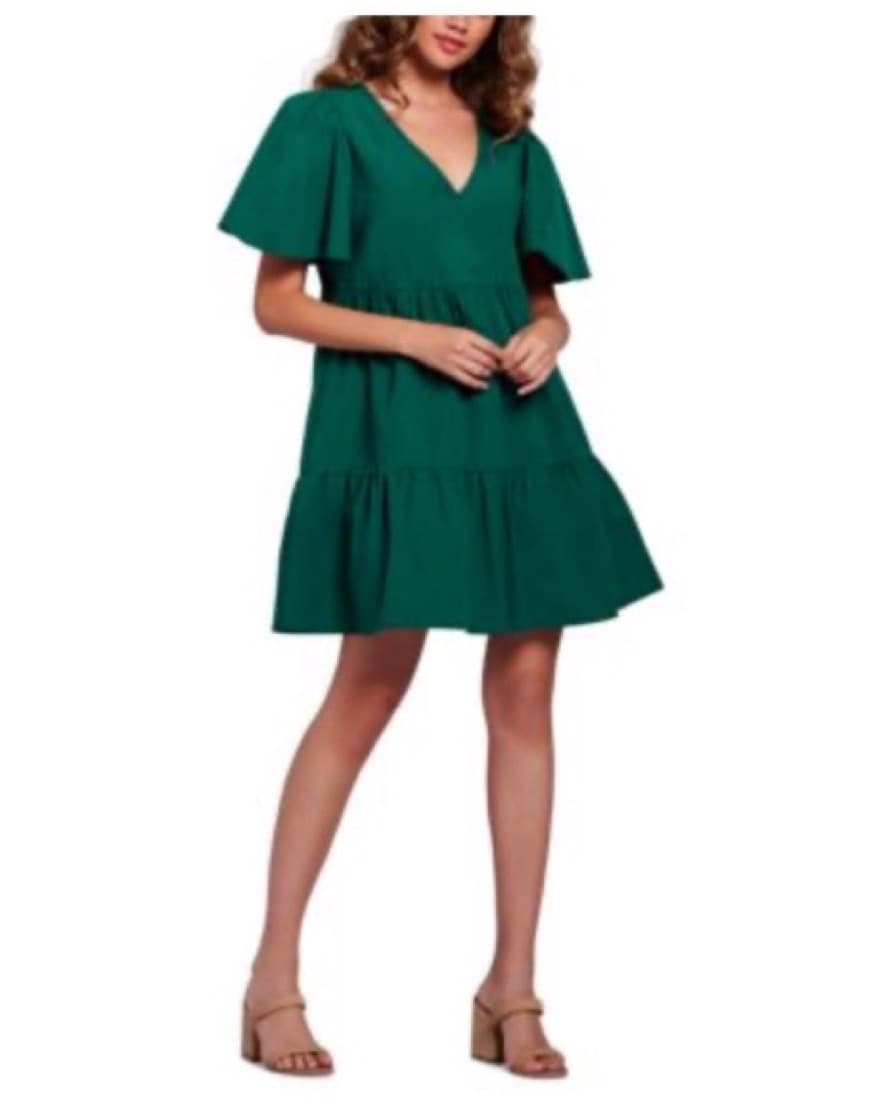 Lose & Wander Green Dress - Image 2
