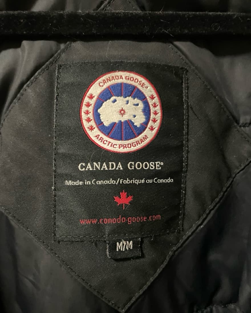 Stylish Canada Goose Parka With Fur Hood - Image 4