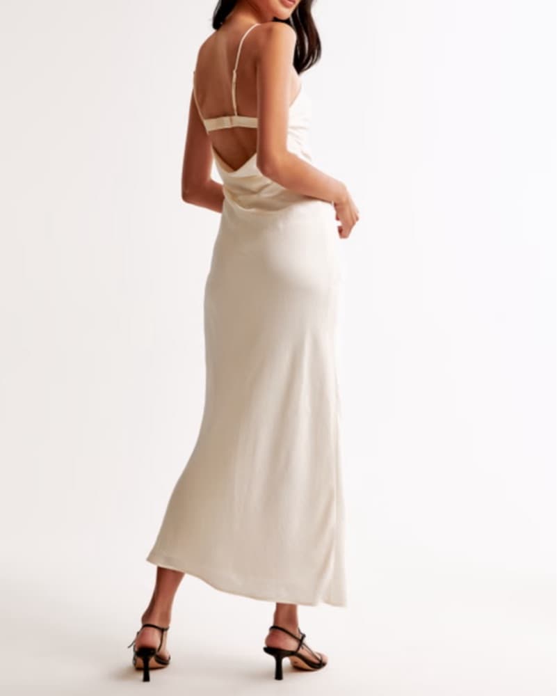 Abercrombie & Fitch Slip Cowl Back Dress - Image 2