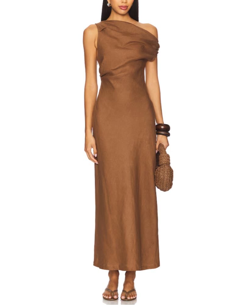 Suis Midi Dress - Linen  - Image 1
