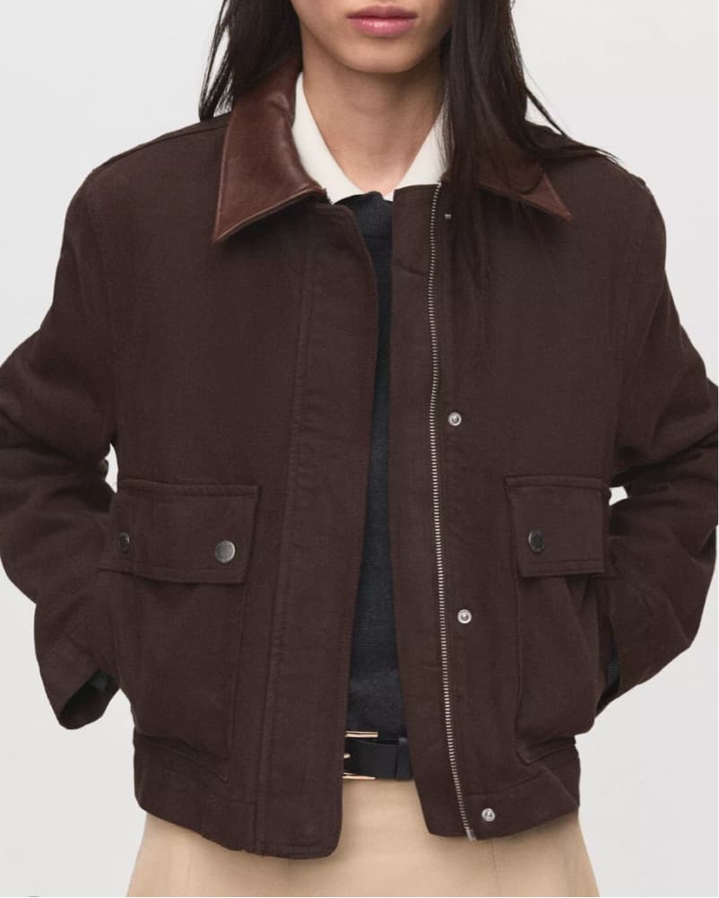 Amelia Brown Barn Jacket - Image 3