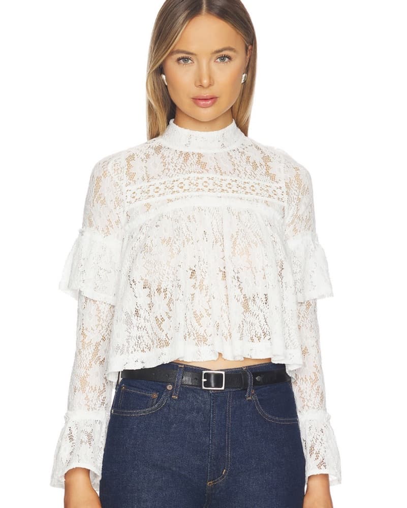 Free People Lace Top  - Image 1