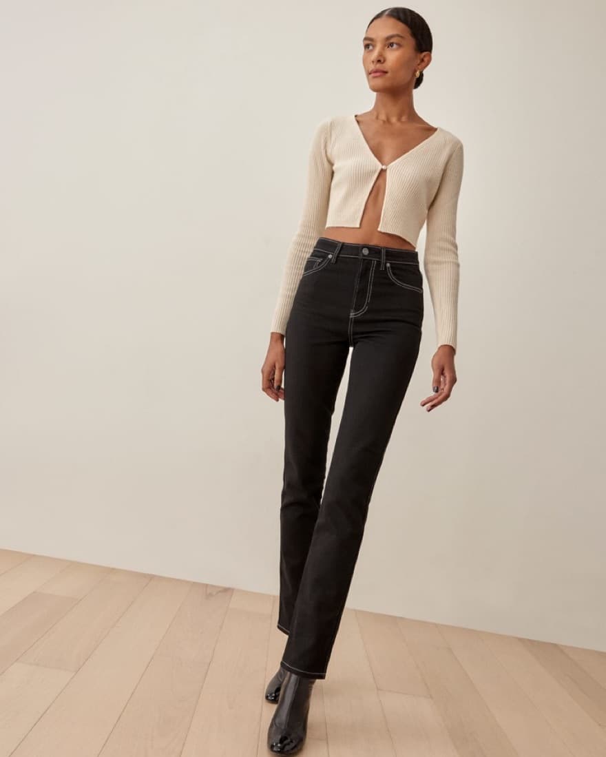 Reformation Black Jean - Image 1