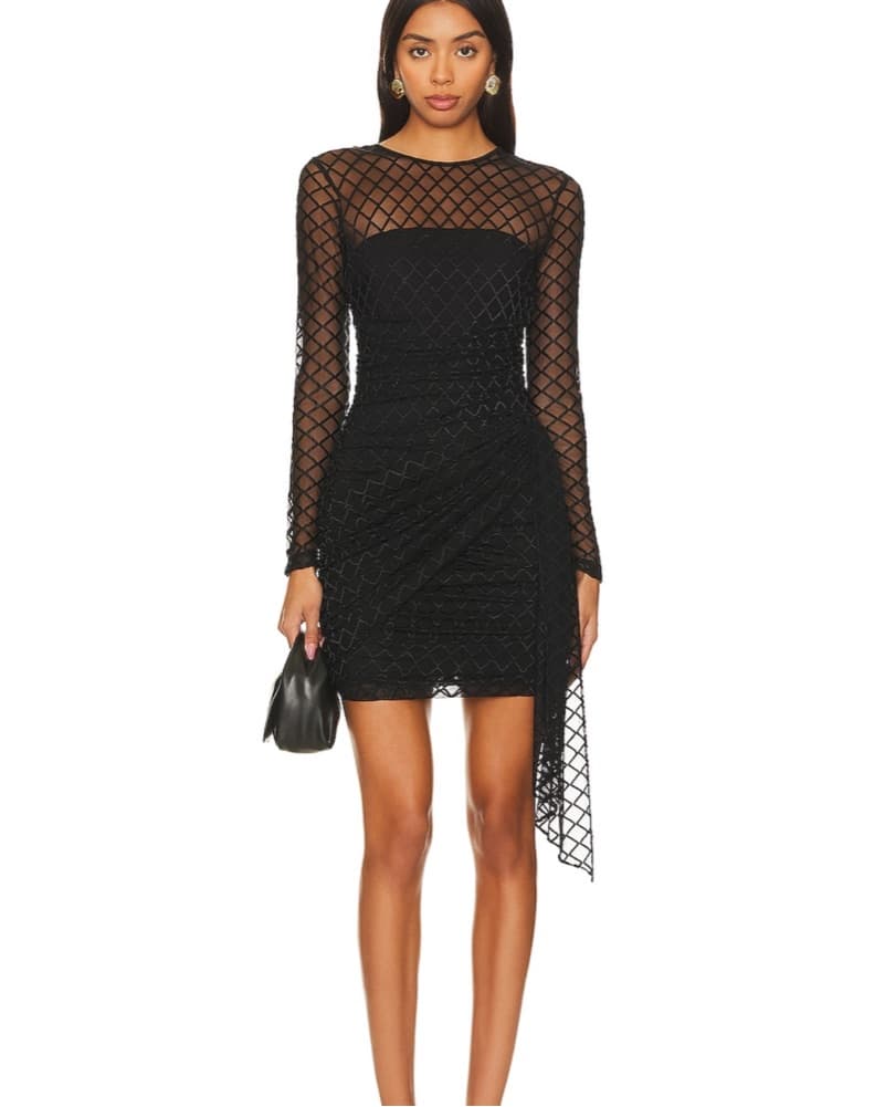 Amanda Uprichard JASMINE MINI DRESS - Image 1