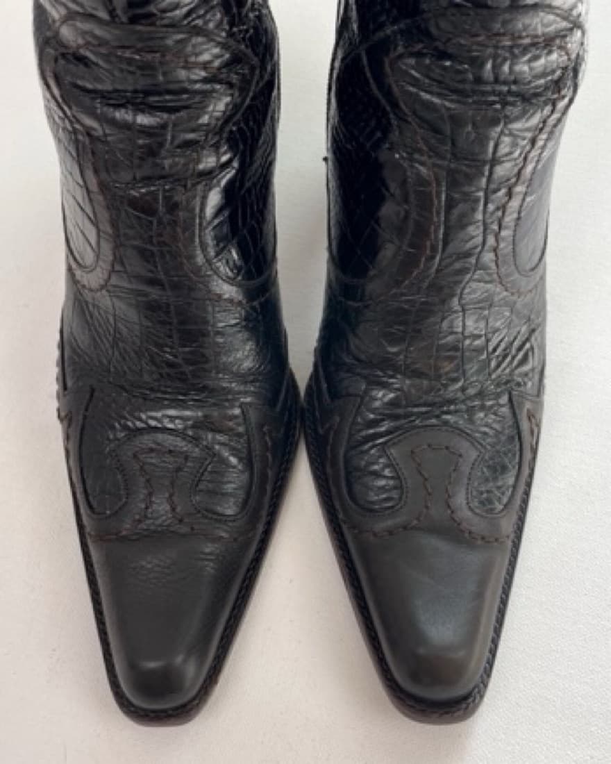 Vintage Western Boots - Image 4