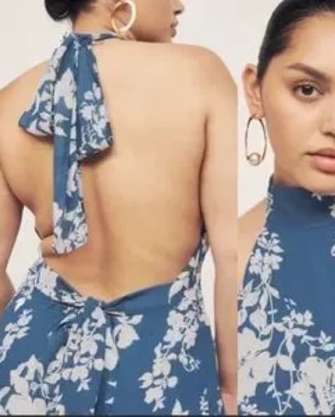 Reformation Floral Halter Maxi Dress - Image 2