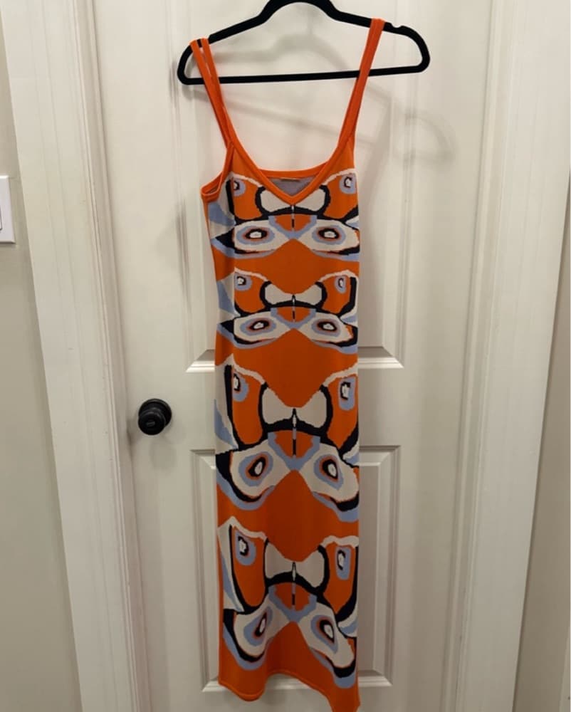 AlexisVibrant Butterfly Motif Maxi Dress - Image 2
