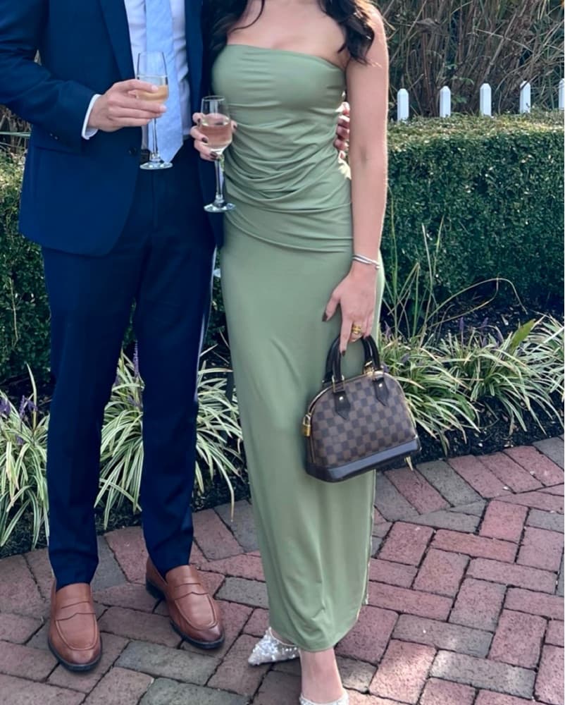Strapless Maxi Dress - Image 3