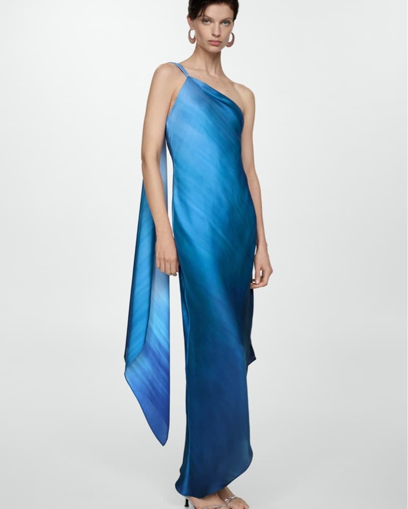 Mango Blue Gradient Dress - Image 1