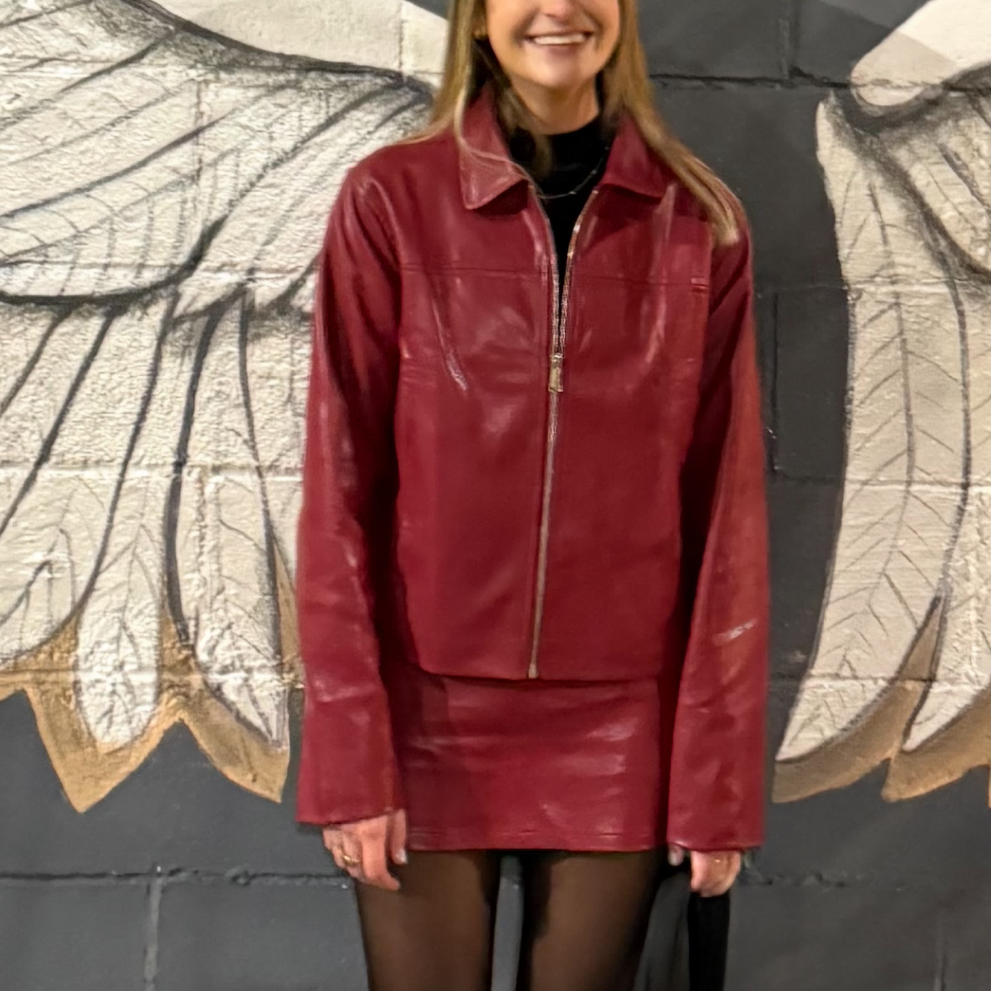 Red Leather Set - Image 2