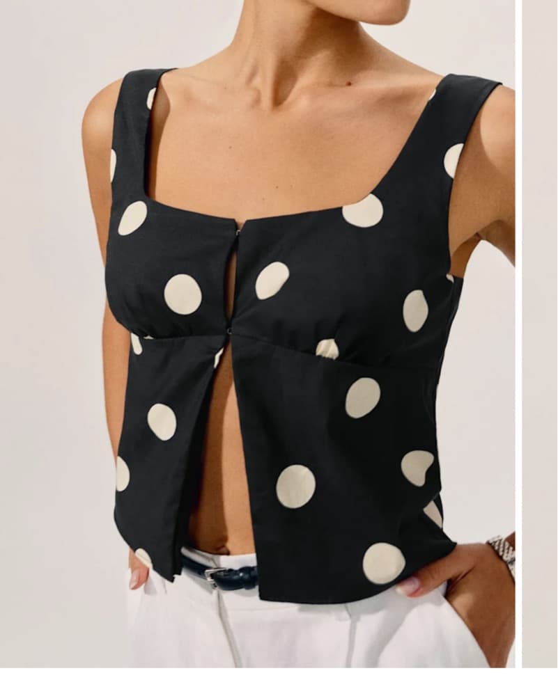Reformation Jianna Top - Image 1
