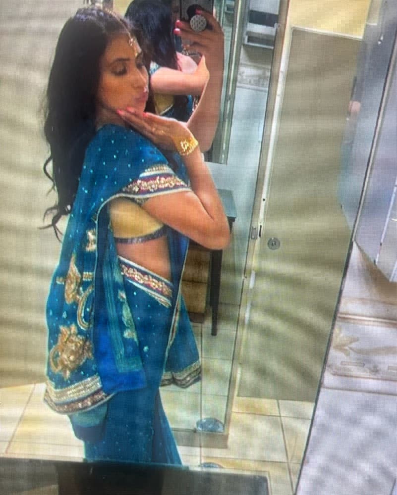 3 Piece Indian/South Asian Saree/Sari  - Image 2