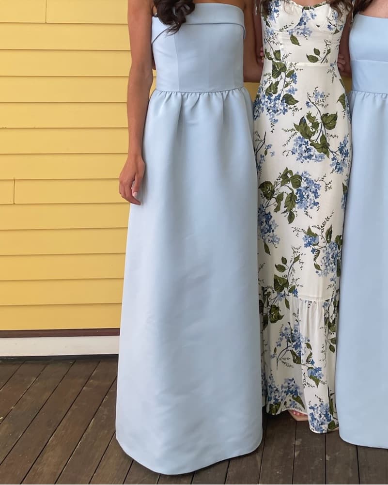 Amsale Renee dress In Ice  - Image 2