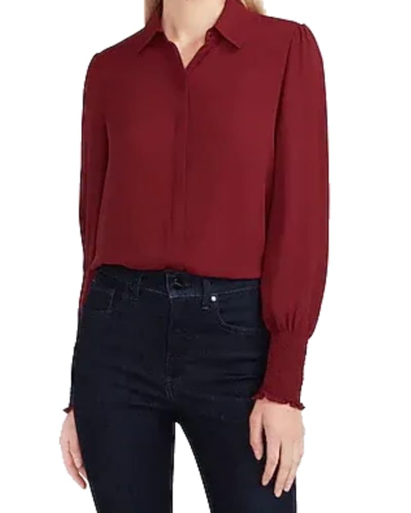 Red Work Top - Image 1