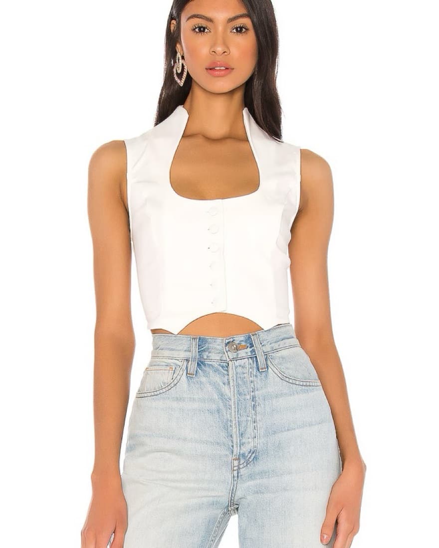 Superdown Frasier Vest Top - Image 1