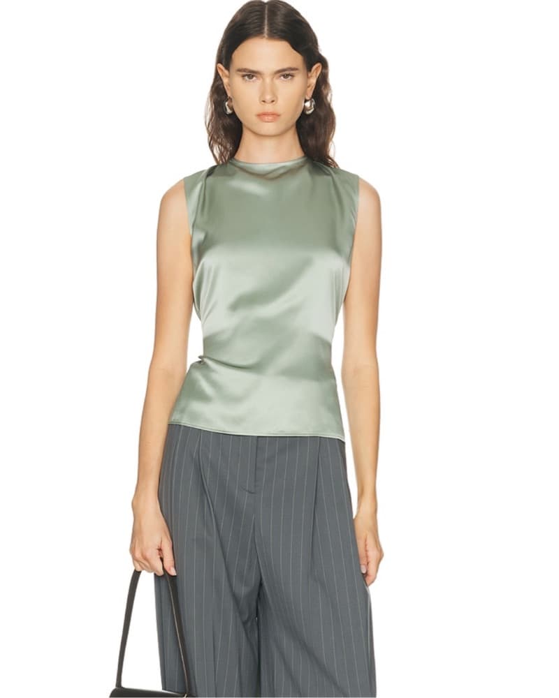 Helmut Lang Silk Top  - Image 6