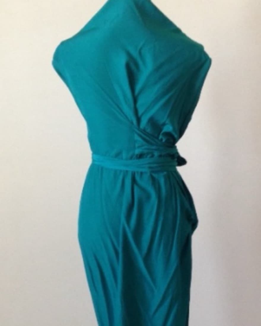 Formal Green Australian Custom Dress - Image 2