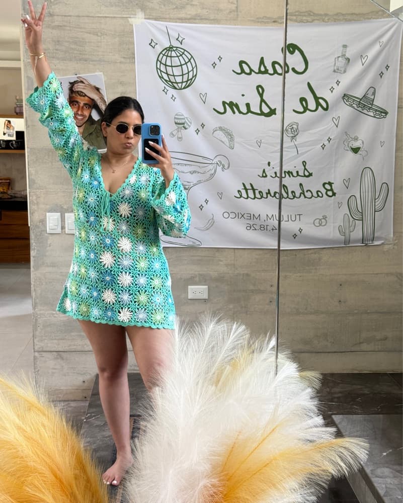 Green Show Me Your Mumu Coverup  - Image 1