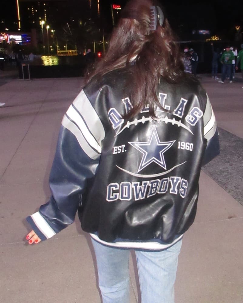 Vintage Dallas Cowboy Letterman Jacket - Image 2