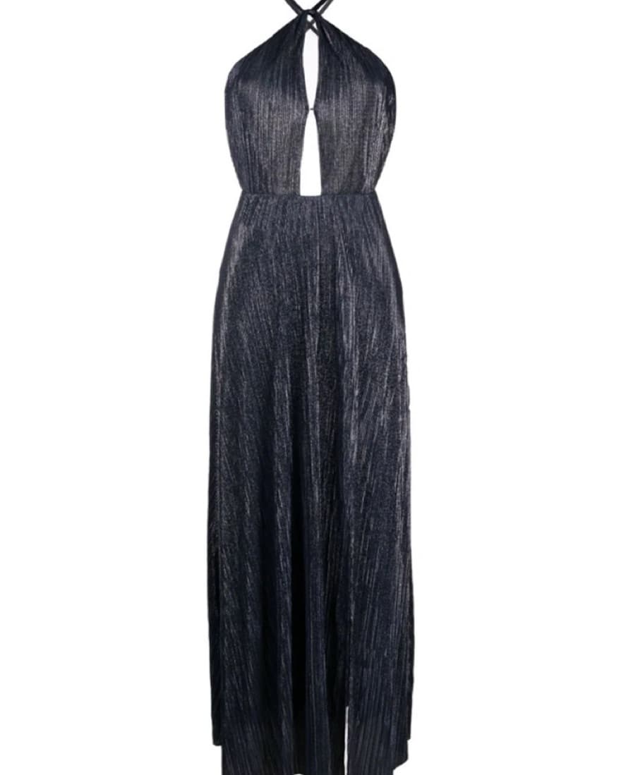 Maje | Midnight Blue Maxi Dress - Image 2