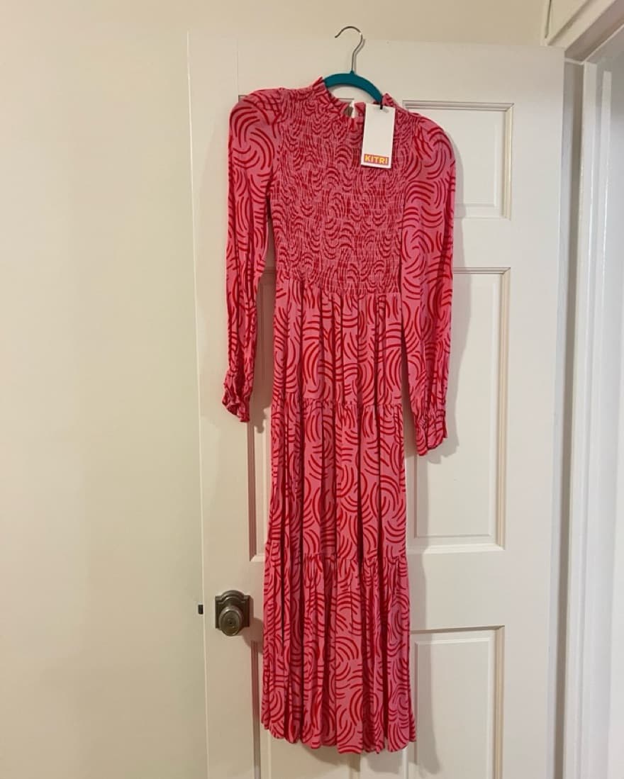 Kitri Pink And Red Dress - Image 4