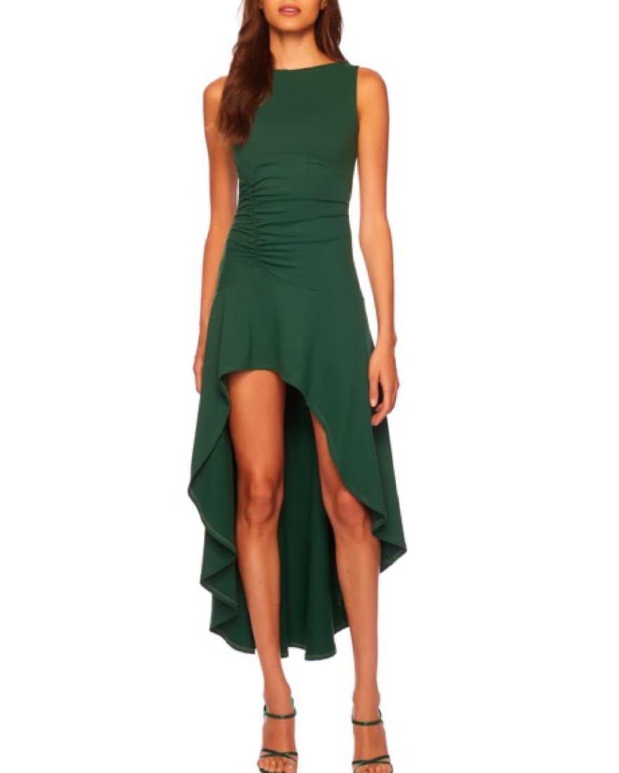 High Low Boat Neck Dress  - Image 3