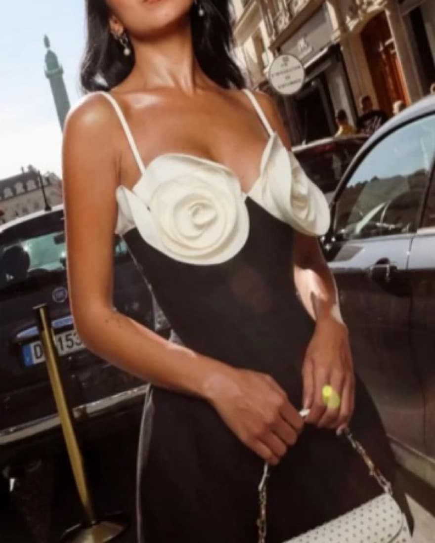 Mini Flower Dress In XS/S - Image 2