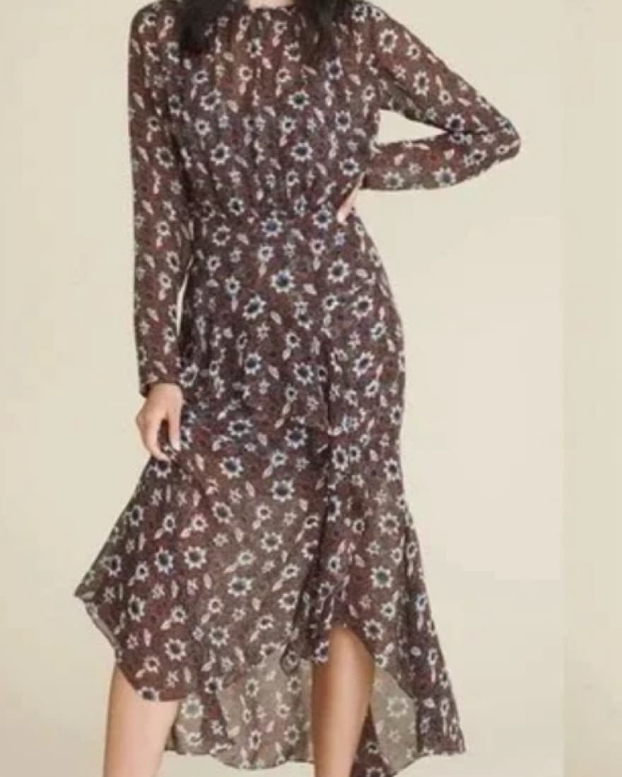 Veronica beard Classy Floral Dress - Image 1